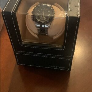 Triple Tree Defected Watch Winder can use as a Display Case only
